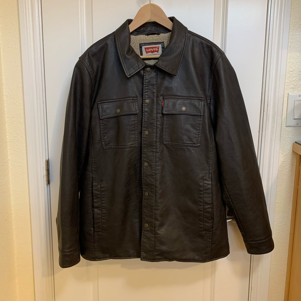 Levi’s Faux Leather Jacket